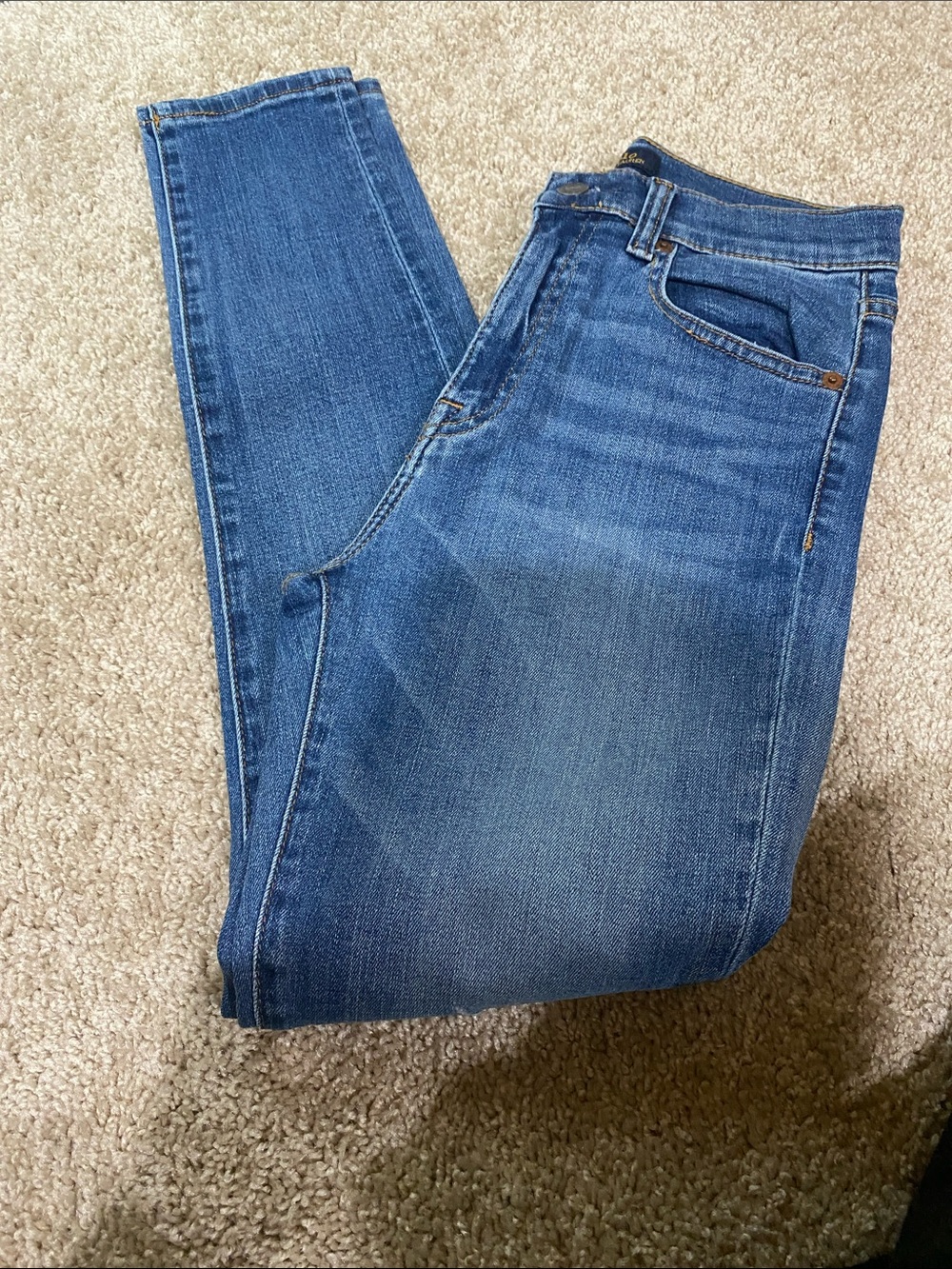 Polo by Ralph Lauren Women's High-Rise Slim Straight Jeans - Medium Blue